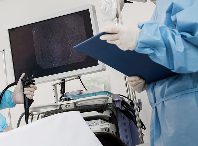 日本消化器内視鏡学会専門医による内視鏡検査